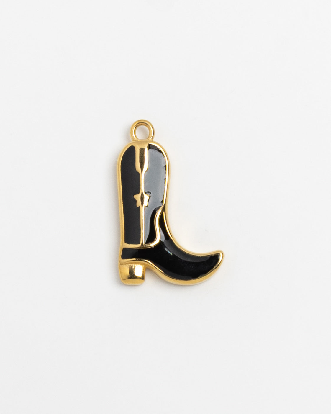 Gold Charm Cowboy Boot II