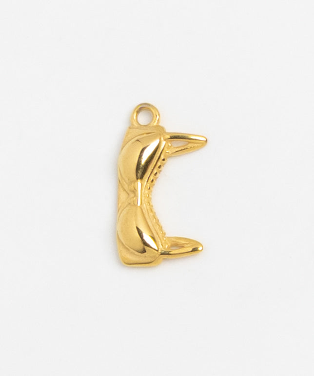 Gold Charm Tall Boot
