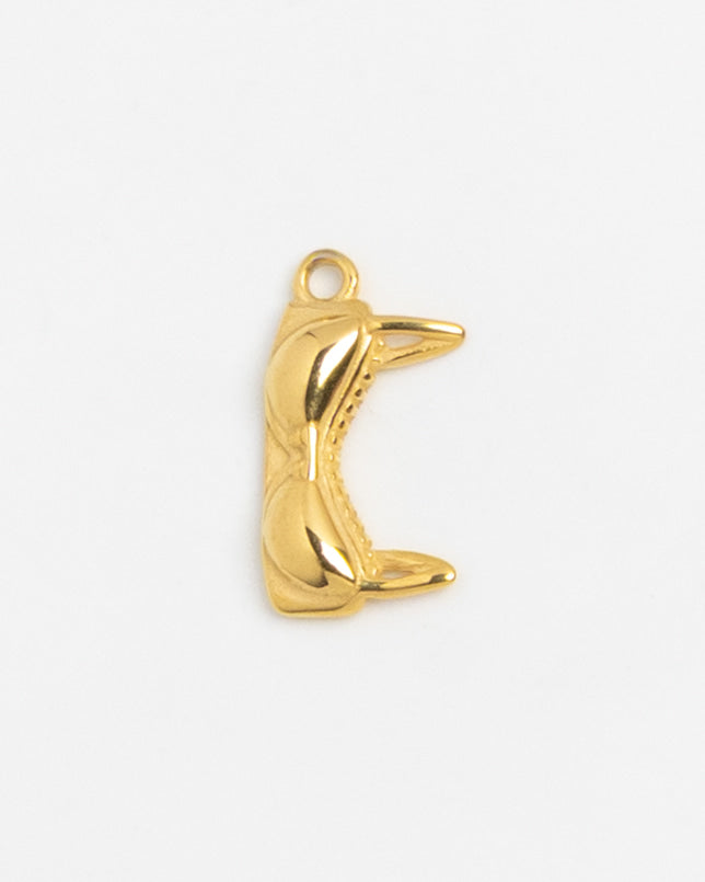 Gold Charm Tall Boot
