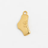 Gold Charm Sock