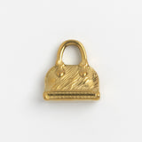 Gold Charm Handbag Purse