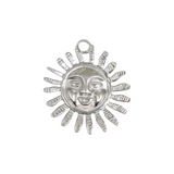 Silver Sun Face