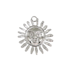 Silver Sun Face