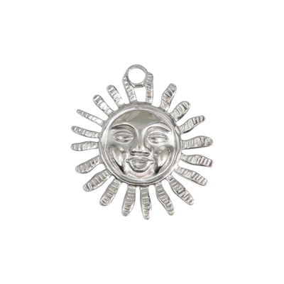 Silver Sun Face
