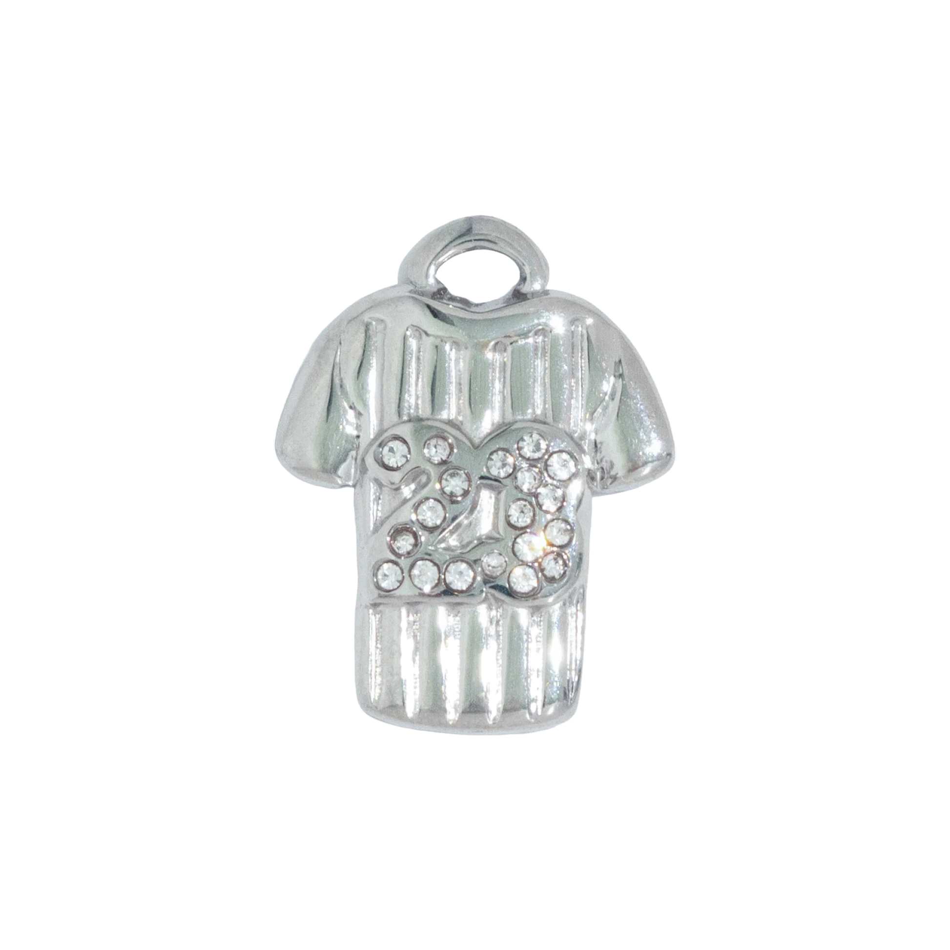 Silver Soccer Jersey
