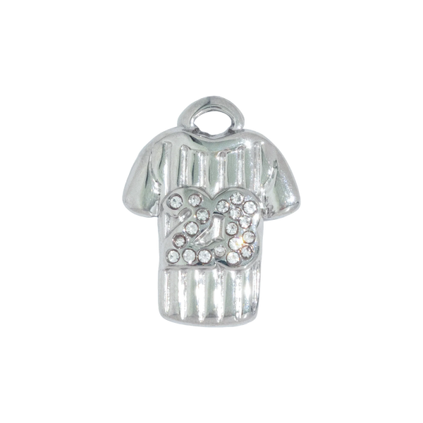 Silver Soccer Jersey