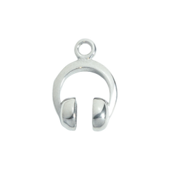 Silver Headphones