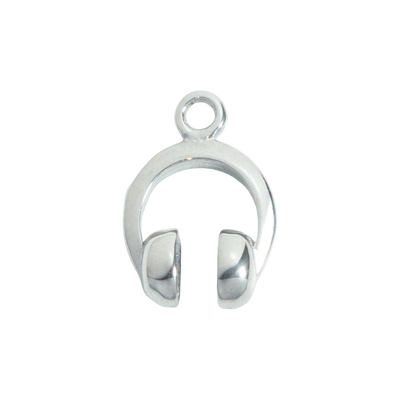 Silver Headphones