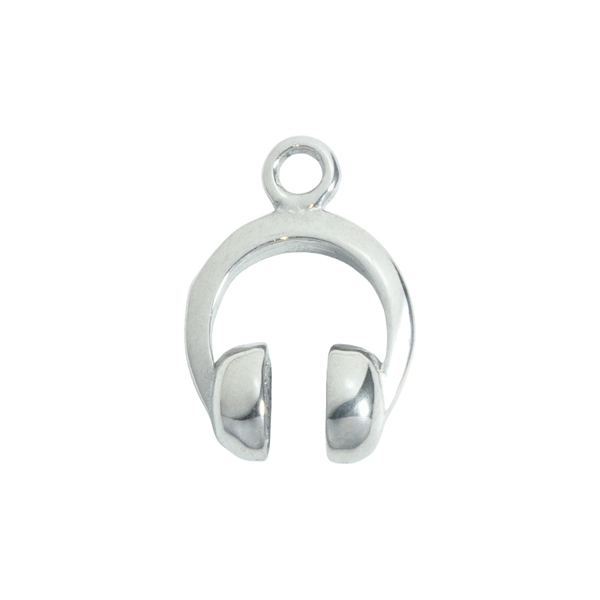Silver Headphones
