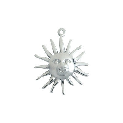 Silver Radiant Sun
