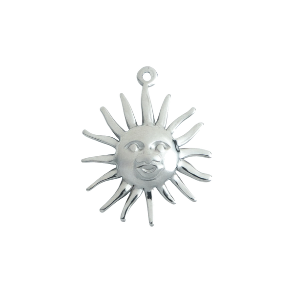 Silver Radiant Sun