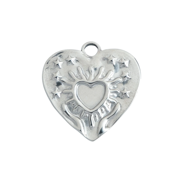 Silver Sacred Heart