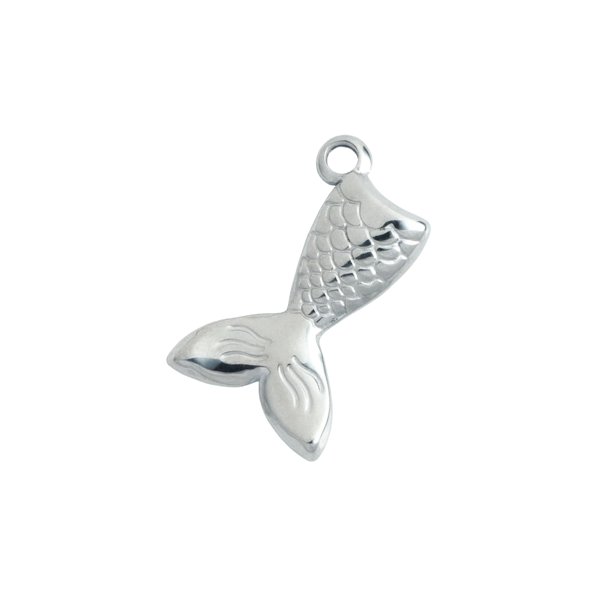 Silver Mermaid Tail