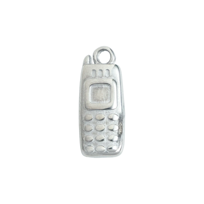 Silver Cell Phone