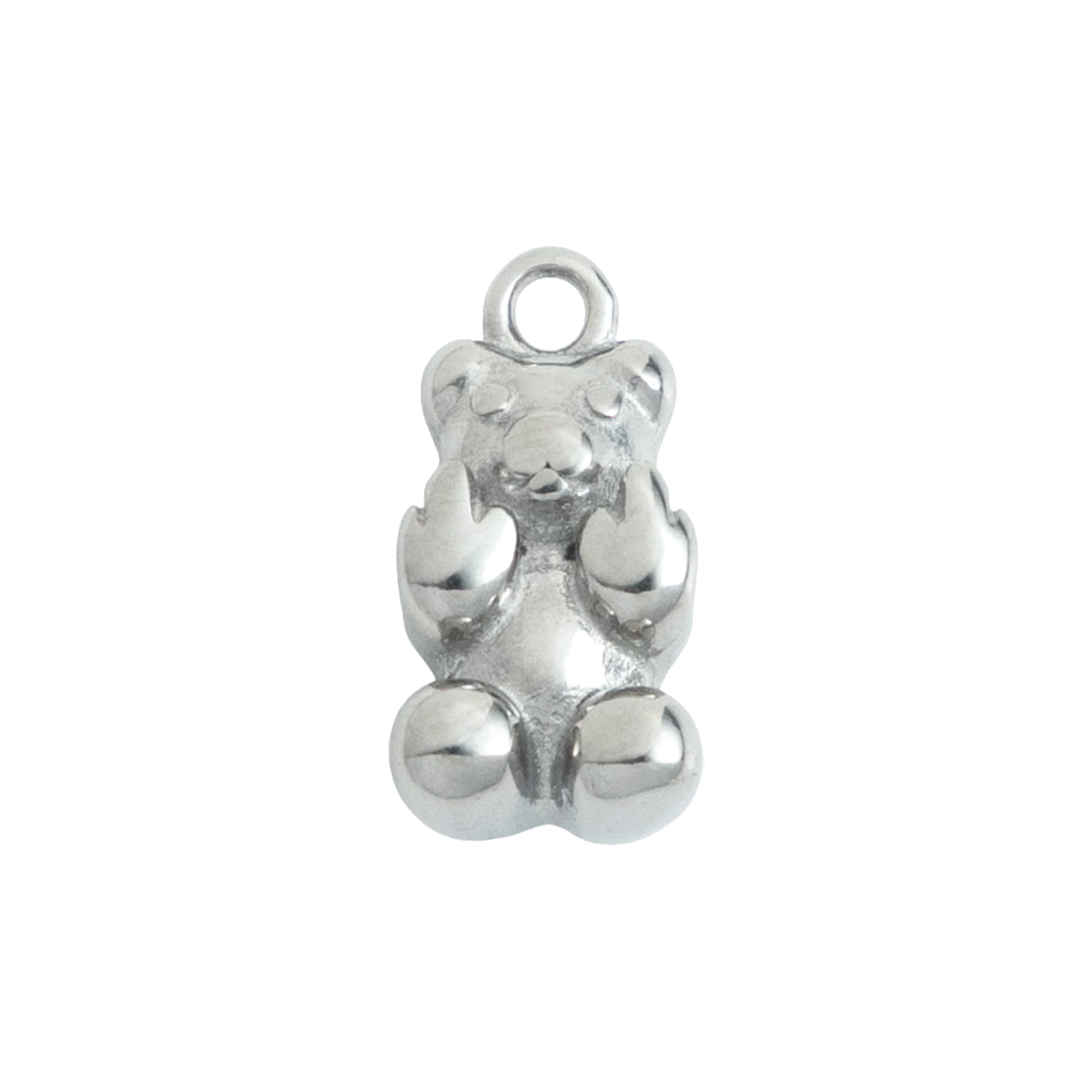Silver Teddy Bear