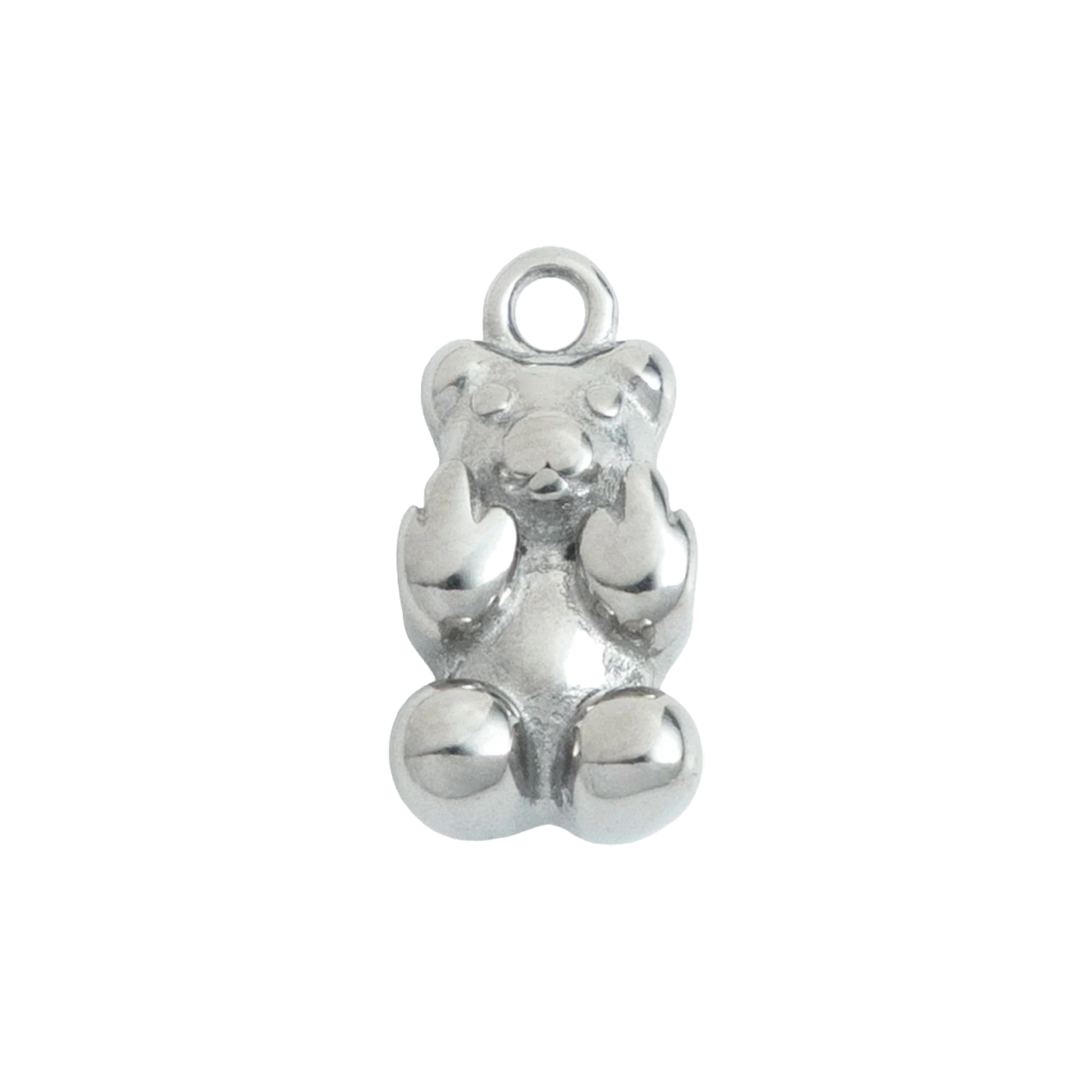Silver Teddy Bear