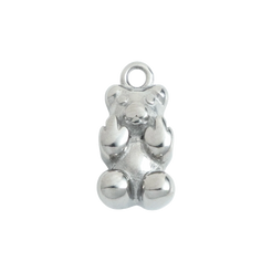 Silver Teddy Bear