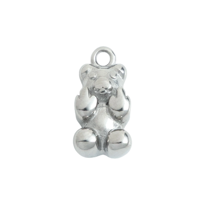 Silver Teddy Bear