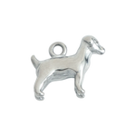 Silver Standing Dog