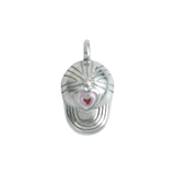 Silver Heart Cap