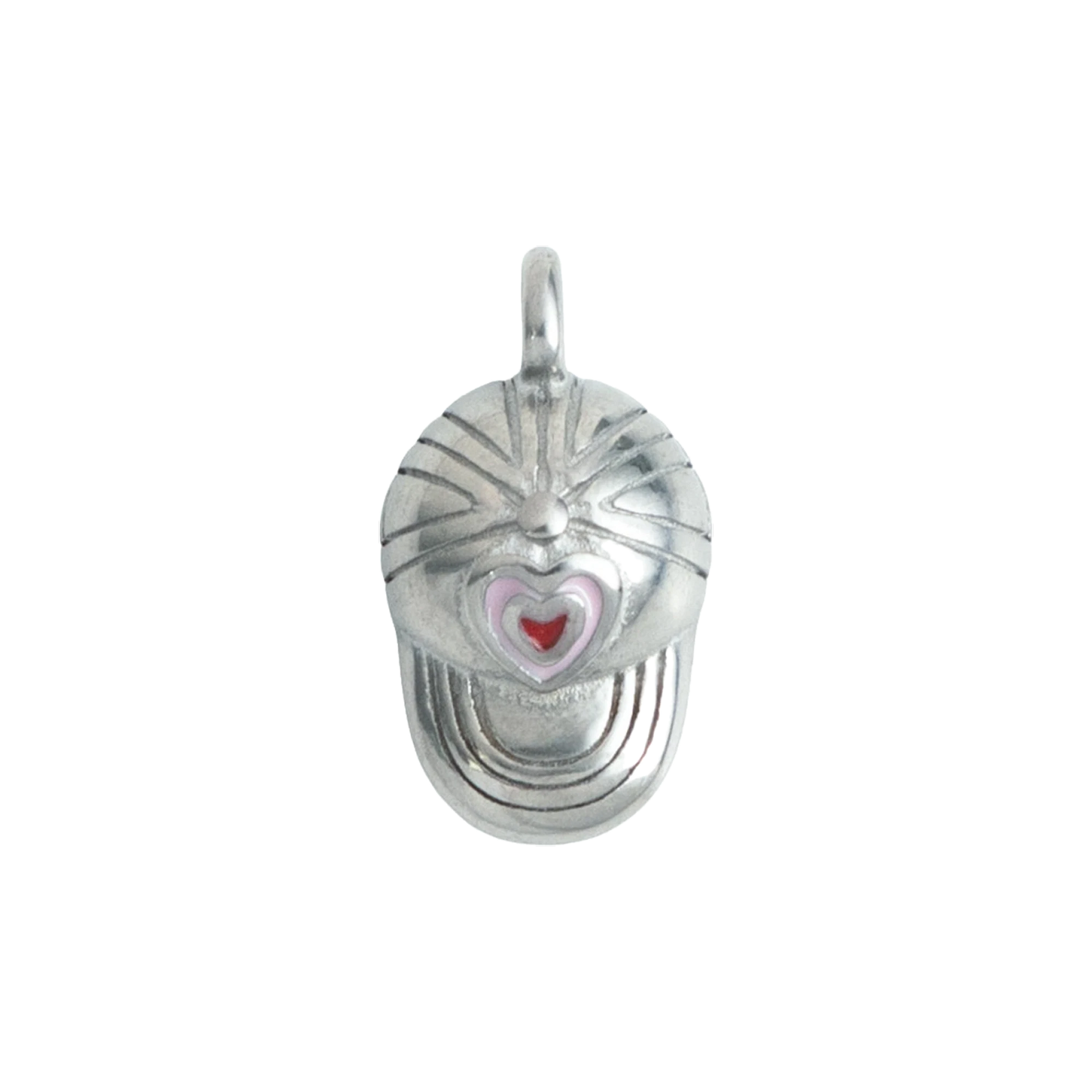 Silver Heart Cap