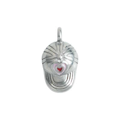 Silver Heart Cap