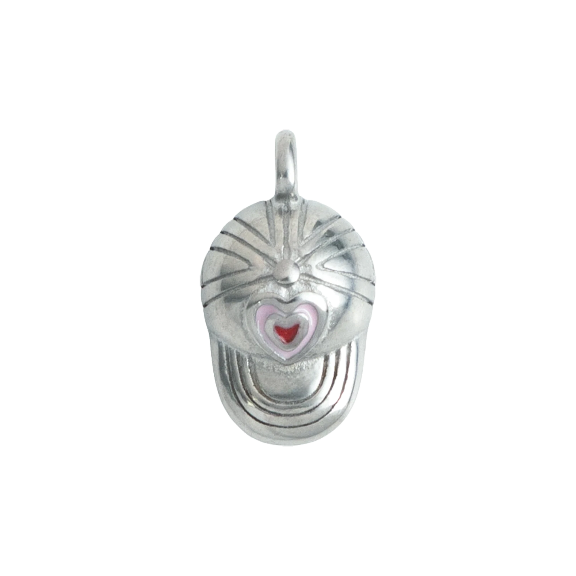 Silver Heart Cap