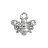 Silver Crystal Bee