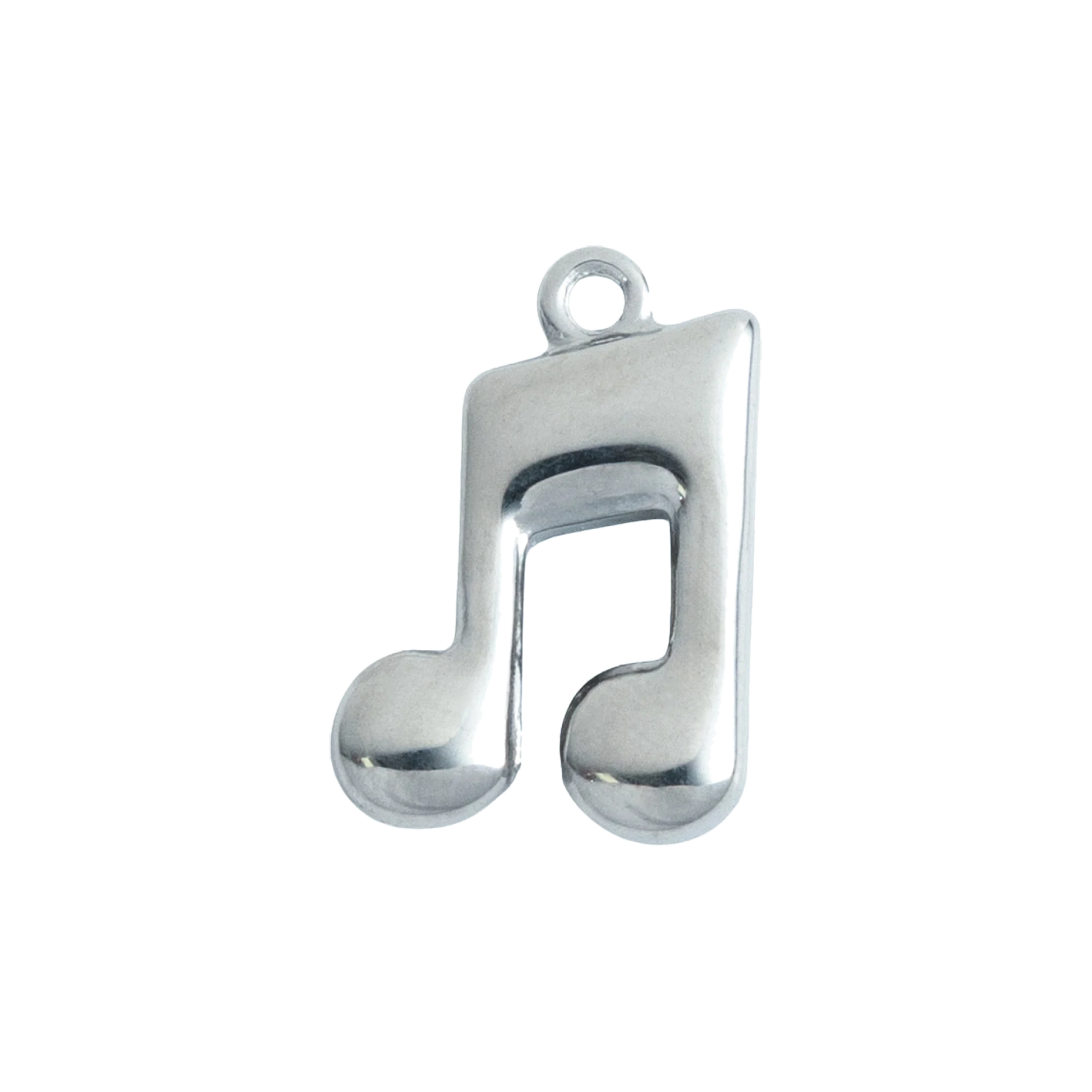 Silver Music Note