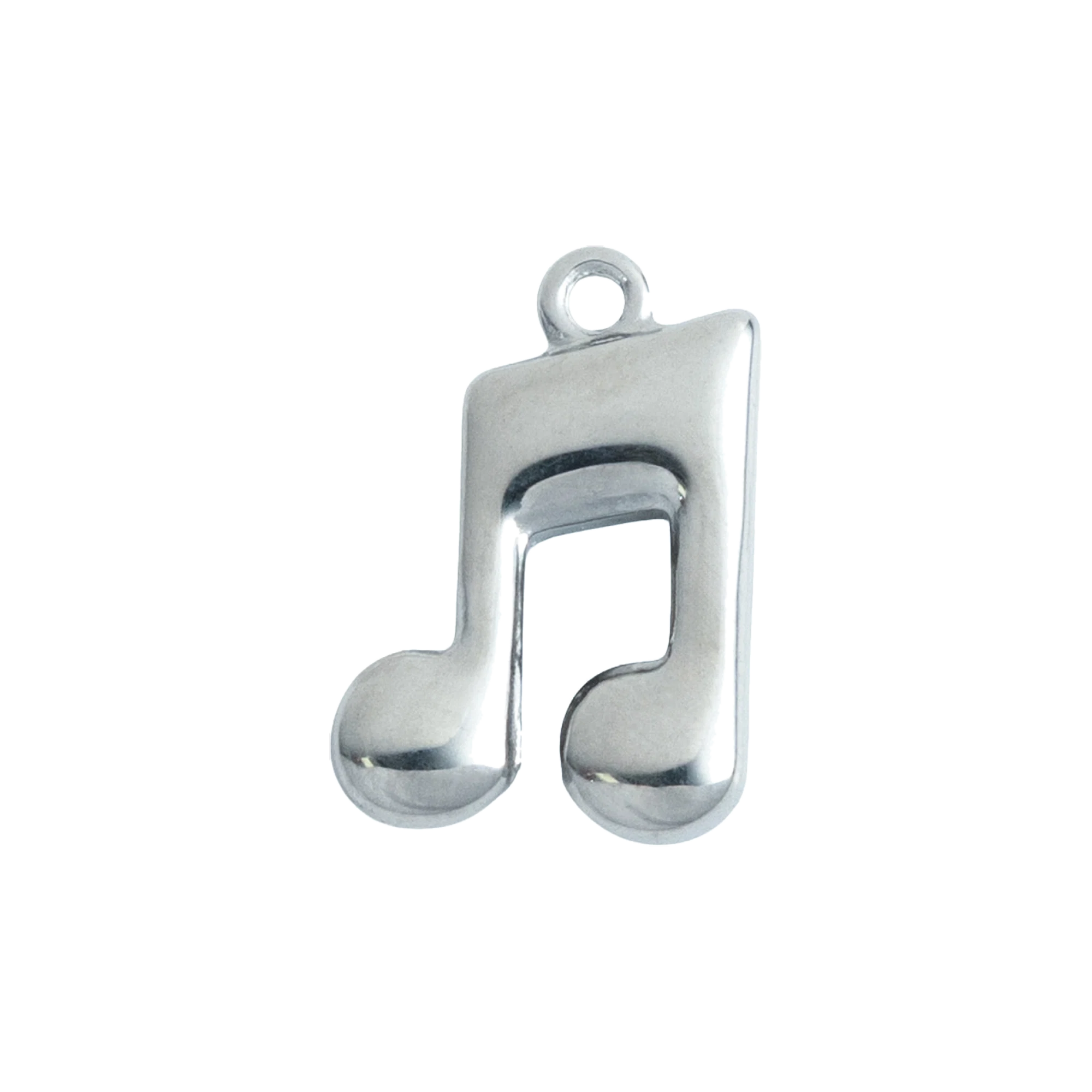 Silver Music Note