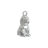 Silver Sitting Puppy