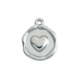 Silver Heart Seal