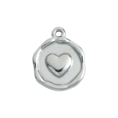 Silver Heart Seal