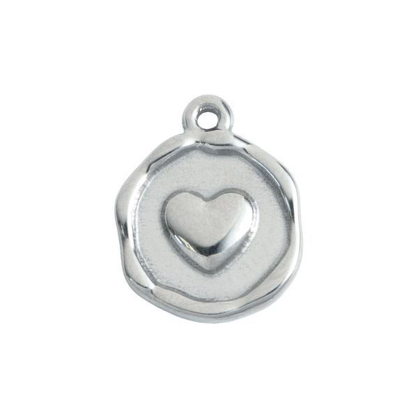 Silver Heart Seal