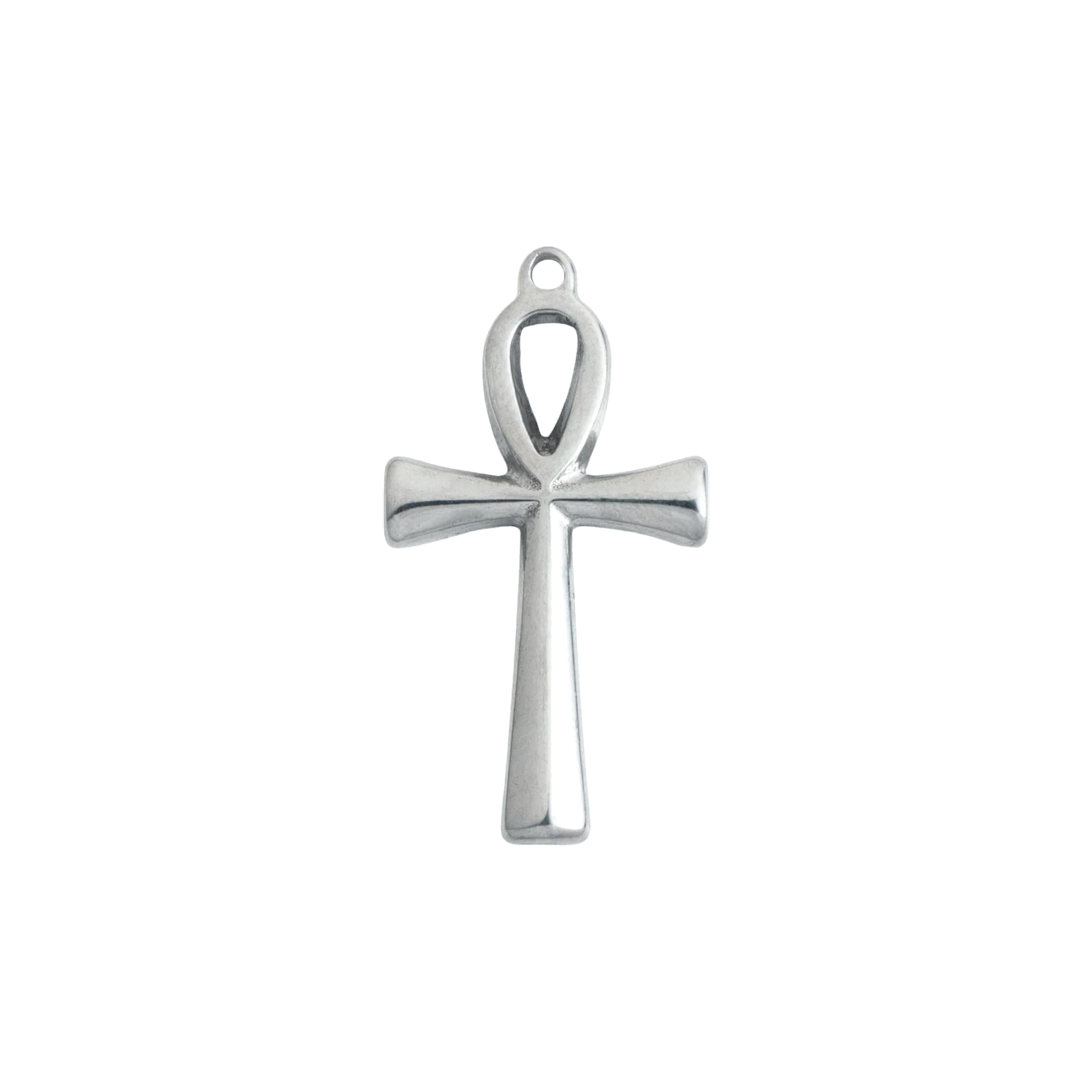 Silver Ankh Cross