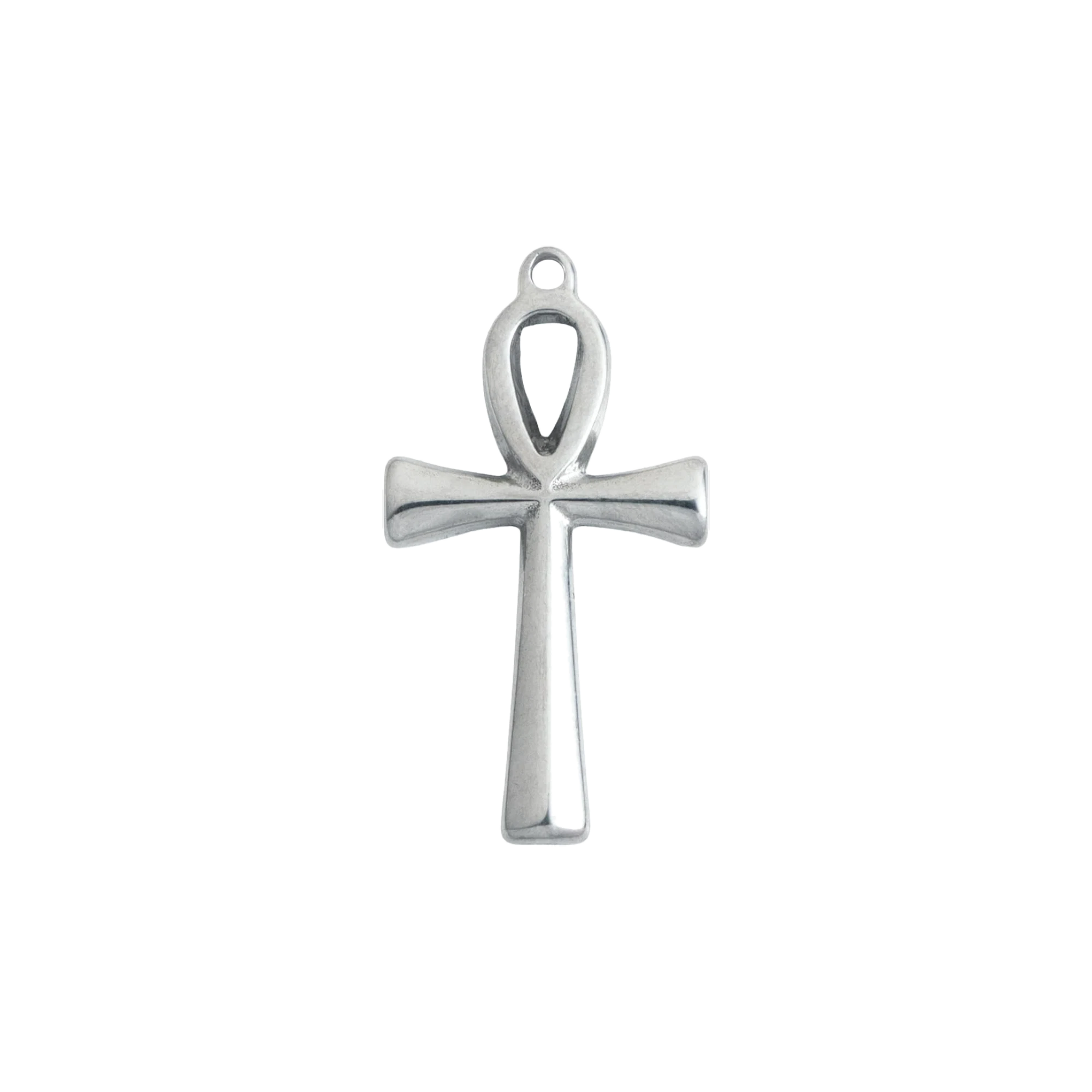 Silver Ankh Cross
