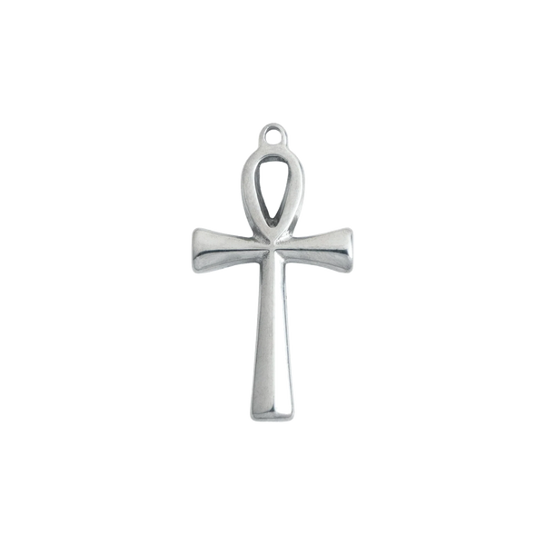 Silver Ankh Cross