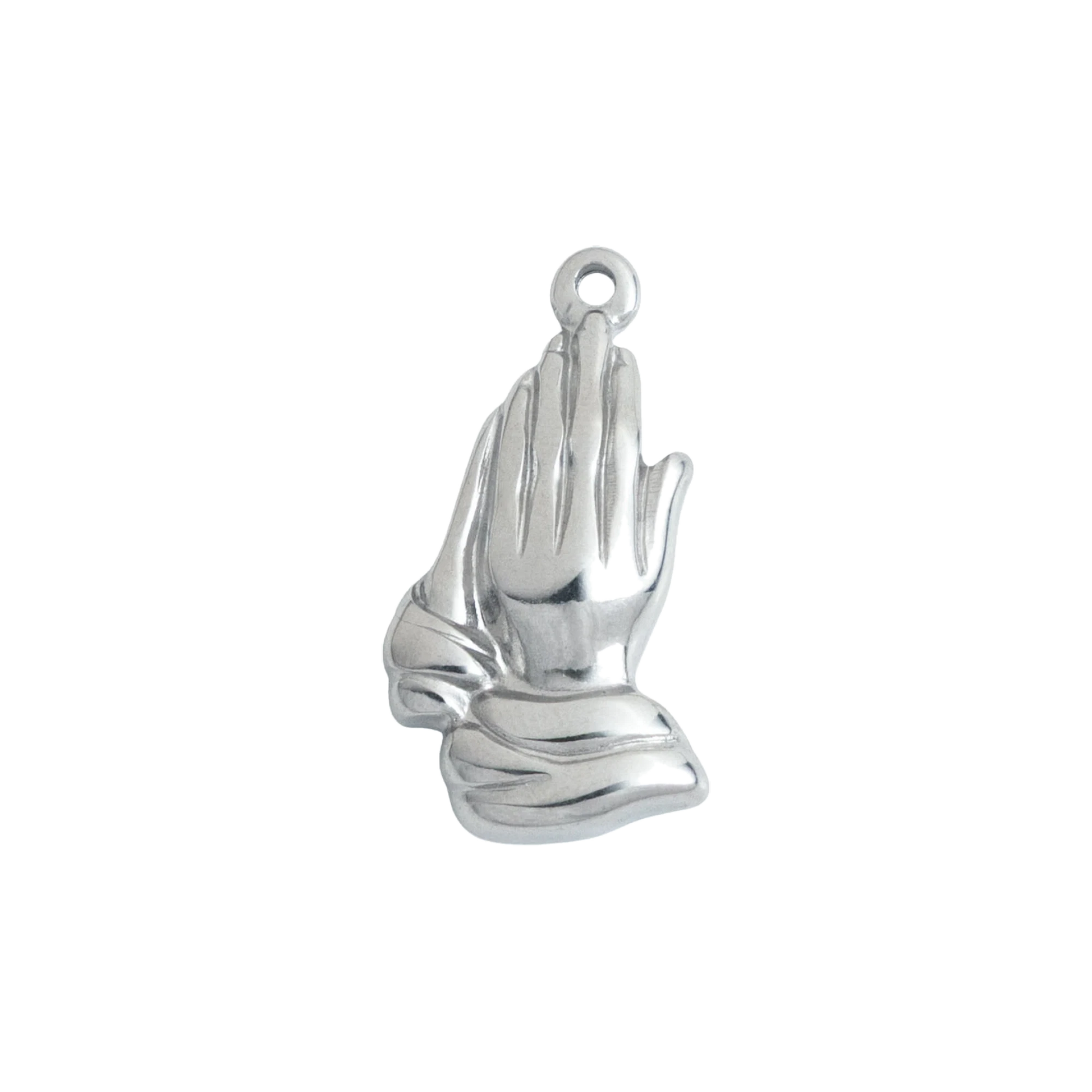 Silver Praying Hands