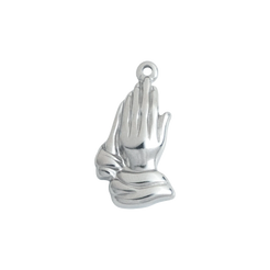 Silver Praying Hands