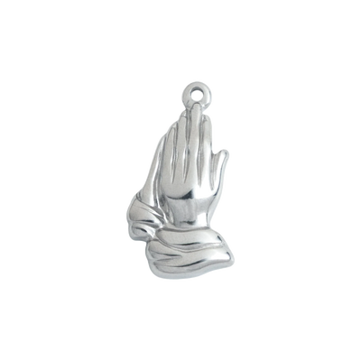 Silver Praying Hands