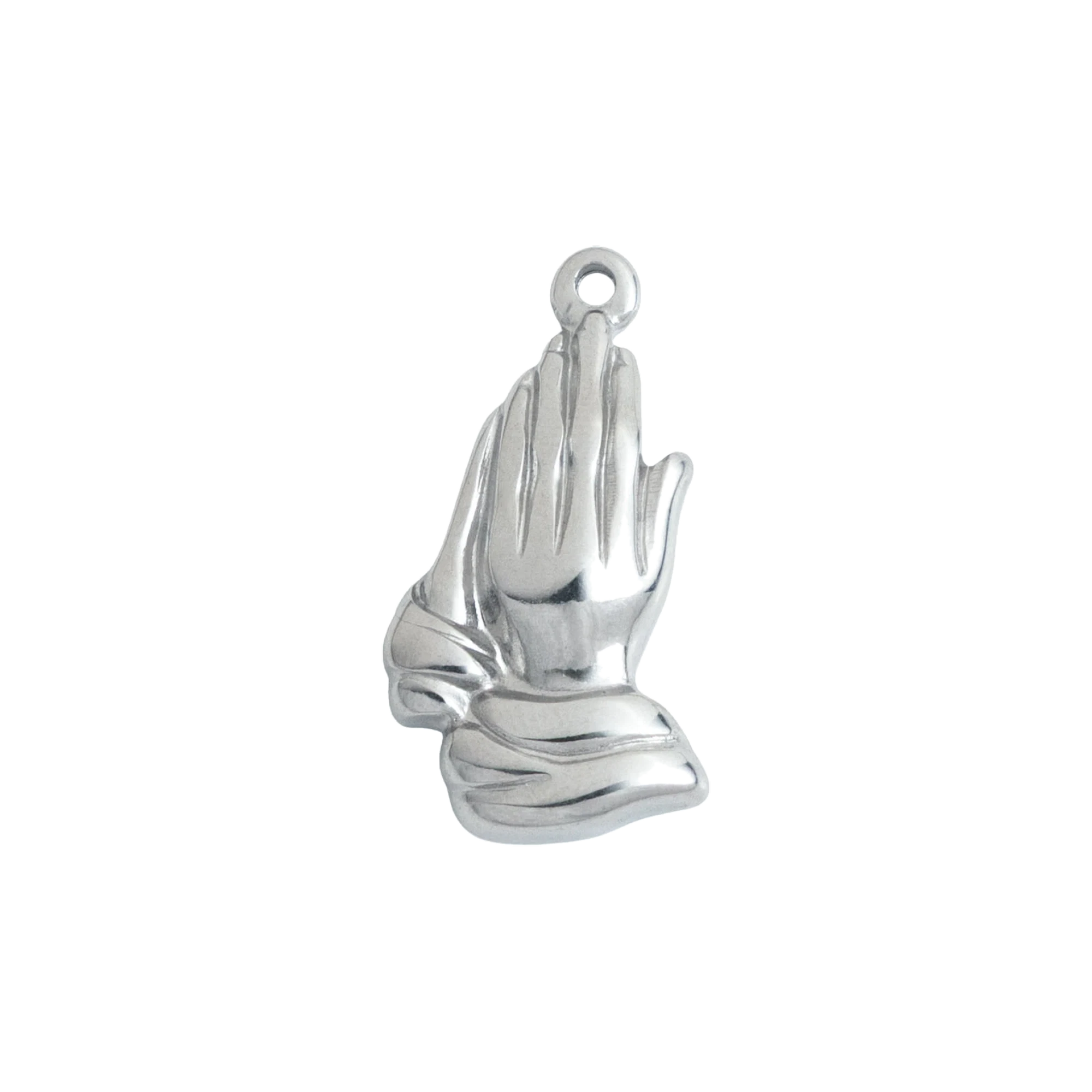 Silver Praying Hands