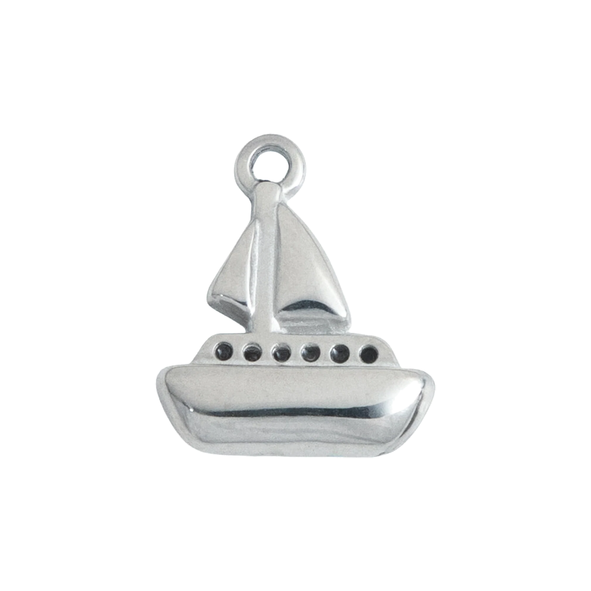 Silver Sailboat