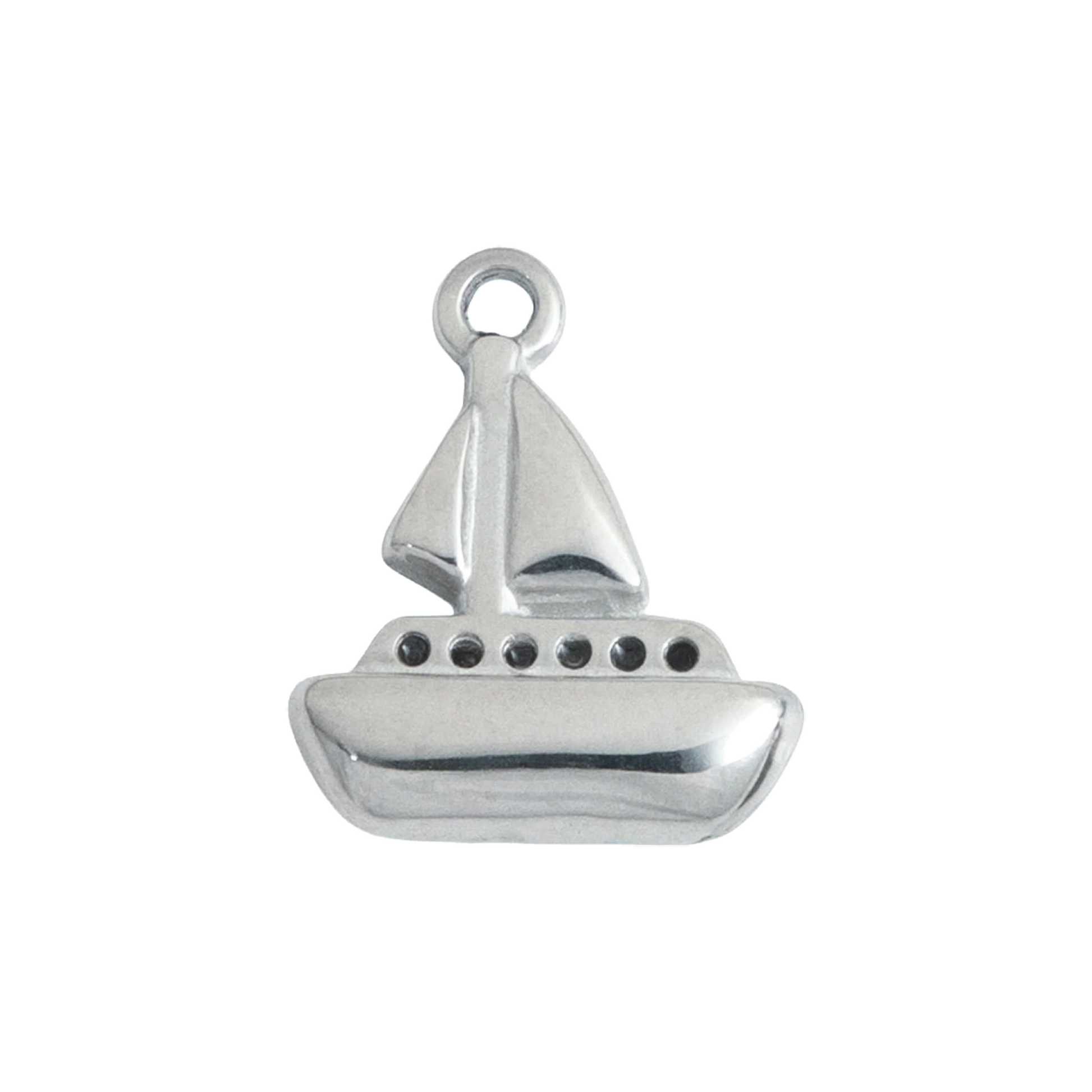 Silver Sailboat