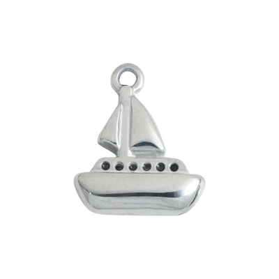 Silver Sailboat