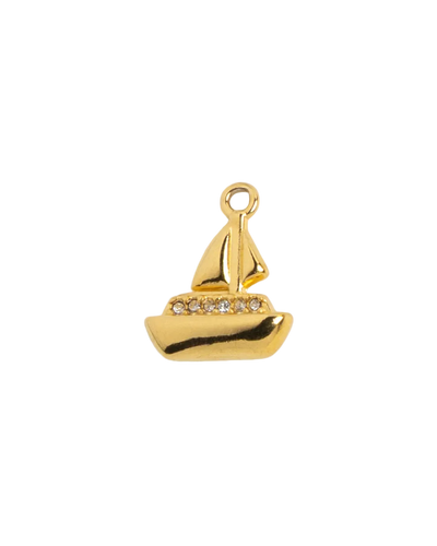 Gold Sail Boat