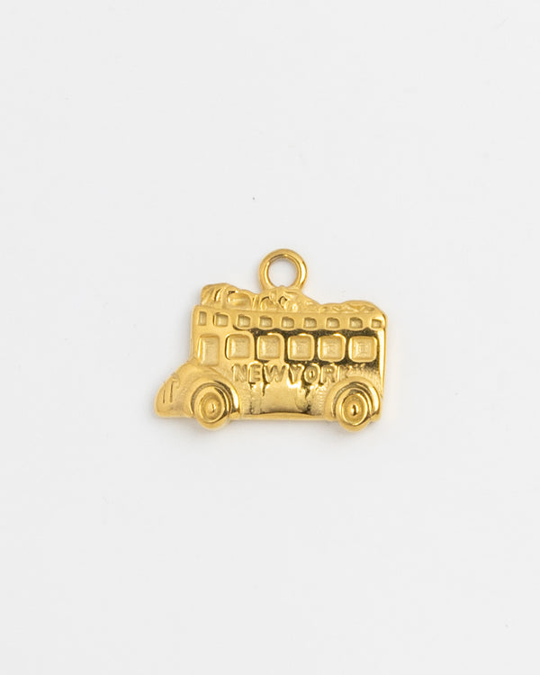 New York Double Decker Bus Charm