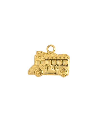 New York Double Decker Bus Charm