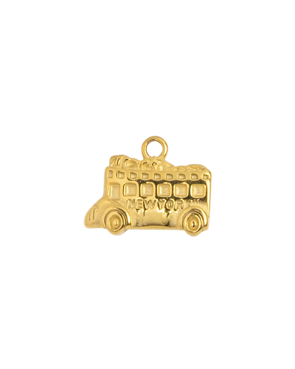 New York Double Decker Bus Charm