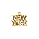 New York Big Apple Charm