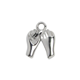 Silver Pinky Promise Charm
